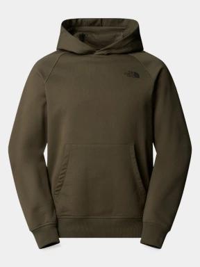 The North Face M Box Nse Edge Of Light Infill Raglan Ho férfi kapucnis pulóver zöld színben 1