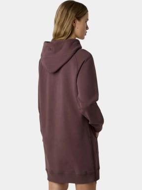 The North Face W Relaxed Hooded Dress női pulóverruha bordó színben 3