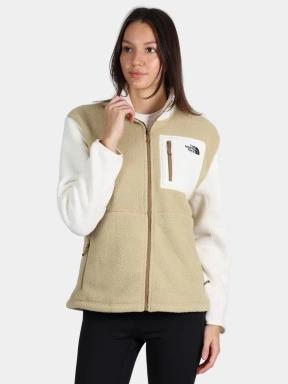 The North Face W Yumiori Full Zip női polár pulóver barna színben 1