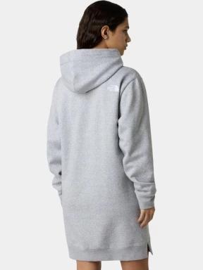 The North Face W Essential Relaxed Hooded Dress női pulóverruha szürke színben 3