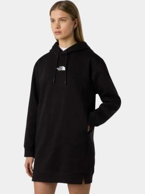 The North Face W Essential Relaxed Hooded Dress női pulóverruha fekete színben 1
