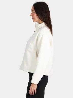 The North Face W Yumiori Off Peak Full Zip Jacket női polár pulóver fehér színben 3