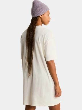 The North Face W Evolution Simple Dome T-Shirt Dress női pólóruha fehér színben 3