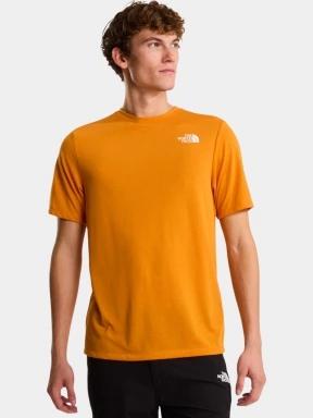 The North Face M Bitmap Logo Short Sleeves Tee-Graphic férfi rövid ujjú sport póló narancssárga színben 1