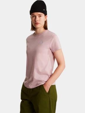 The North Face W Evolution Simple Dome Slm Short Sleeve női rövid ujjú póló rózsaszín színben 1