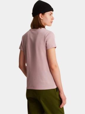 The North Face W Evolution Simple Dome Slm Short Sleeve női rövid ujjú póló rózsaszín színben 3