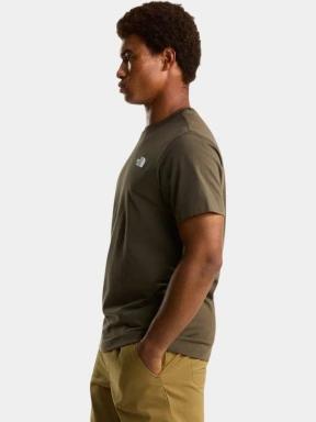 The North Face M North Faces Regular Short Sleeve Tee-G férfi rövid ujjú póló oliva színben 3