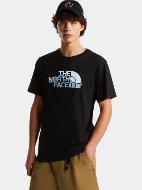 The North Face M Mountain Line Regular Short Sleeve Tee férfi rövid ujjú póló fekete színben 1