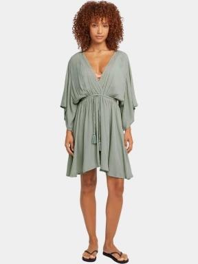 O'Neill Essentials Tokeena Cover Up női strandruha zöld színben 1