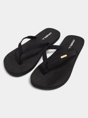 O'Neill Ditsy Jacquard Bloom™ Sandals női papucs fekete színben 1