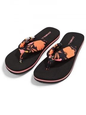O'Neill Ditsy Sun Bloom™ Sandals női flip flop papucs fekete színben 1