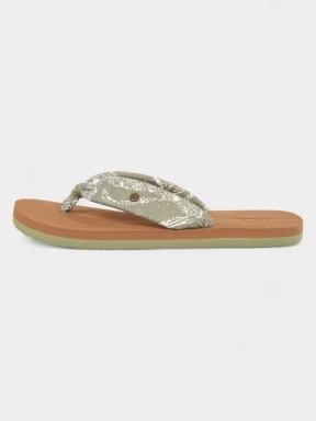 O'Neill Ditsy Sun Sandals női flip flop papucs zöld színben 3