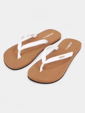 O'Neill Ditsy Jacquard Sandals női flip flop papucs fehér színben 1