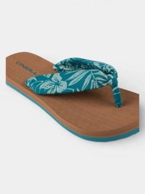 O'Neill Ditsy Sun Sandals női flip flop papucs zöld színben 1