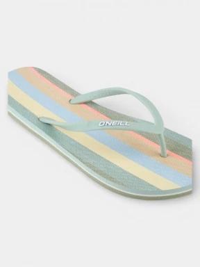 O'Neill Profile Graphic Sandals női flip flop papucs zöld színben 1