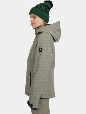O'Neill FWC'Cruz Melange Snow Jacket női síkabát oliva színben 3