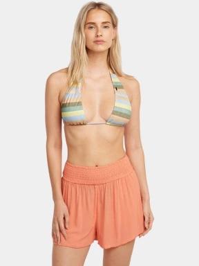 O'Neill Johnny Smocked Waist Shorts női rövidnadrág narancssárga színben 1