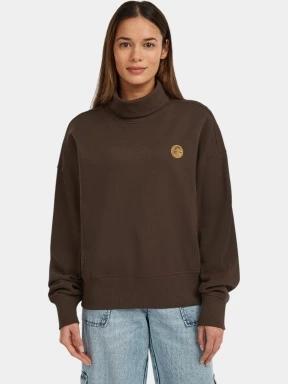 O'Neill O'riginals High Neck Crew női pulóver barna színben 1