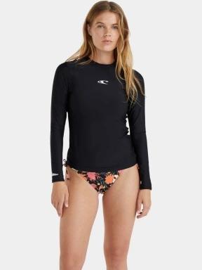 O'Neill Essentials Bidart  Skin L/Slv női hosszú ujjú lycra fekete színben 1