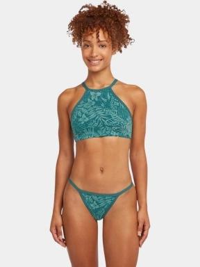 O'Neill High Neck Bikini Set női bikini zöld színben 1