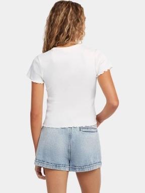 O'Neill O'Neill Rib T-Shirt női rövid ujjú póló fehér színben 3