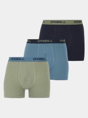 O'Neill O'Neill Men Boxershorts Uni 3-Pack férfi alsónadrág kék színben 1
