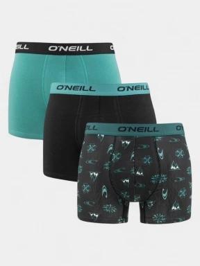 O'Neill O'Neill Men Boxershorts Frozen Water 3-Pack férfi alsónadrág zöld színben 1