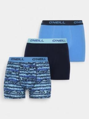 O'Neill O'Neill Men Boxershorts Gulf Stream 3-Pack férfi alsónadrág kék színben 1