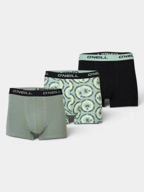 O'Neill O'Neill Men Boxer Circle Palm 3-Pack férfi alsónadrág zöld színben 1