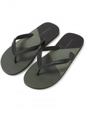 O'Neill Profile Color Block Sandals férfi papucs oliva színben 3