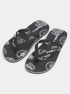 O'Neill Profile Graphic Sandals férfi flip flop papucs fekete színben 1