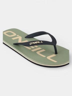 O'Neill Profile Logo Sandals férfi flip flop papucs zöld színben 1