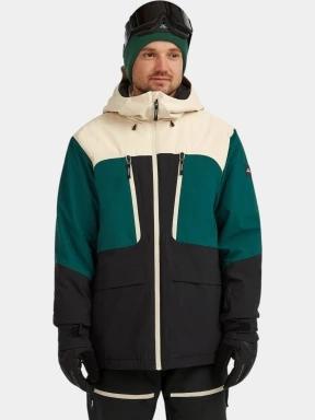 O'Neill FWC'Peak Fire Snow Jacket férfi síkabát zöld színben 1