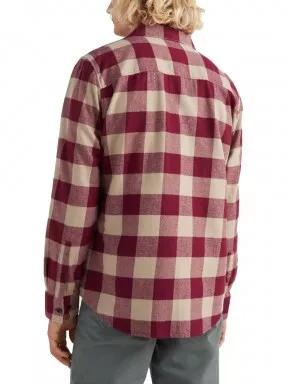 O'Neill Flannel Check Shirt férfi hosszú ujjú ing lila színben 3