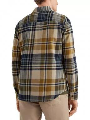 O'Neill Flannel Check Shirt férfi hosszú ujjú ing oliva színben 3