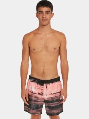 O'Neill O'Neill Cali Gradient 15'' Swimshorts férfi beach short rózsaszín színben 1