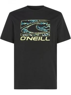 O'Neill Jack O'Neill Wave T-Shirt férfi rövid ujjú póló fekete színben 1