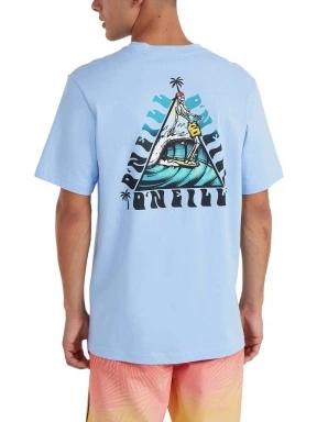 O'Neill O'Neill Beach Graphic T-Shirt férfi rövid ujjú póló világoskék színben 3