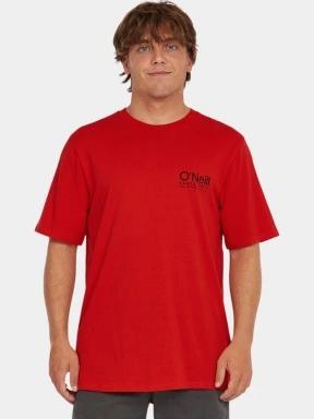 O'Neill Original Cali Logo T-Shirt férfi rövid ujjú póló piros színben 1