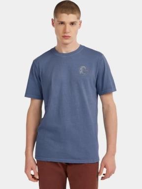 O'Neill O'riginals Retro Back Print T-Shirt férfi rövid ujjú póló kék színben 1