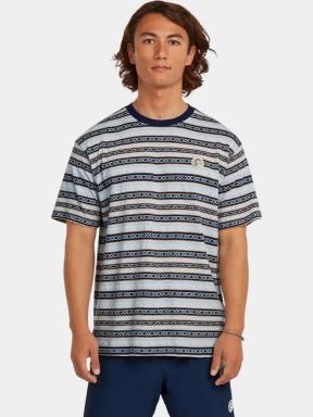 O'Neill O'Riginals Jacquard Stripe T-Shirt férfi rövid ujjú póló világoskék színben 1