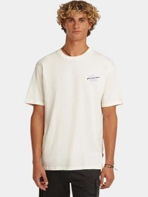 O'Neill O'Neill Retro Back Print T-Shirt férfi rövid ujjú póló fehér színben 1