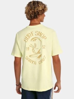 O'Neill O'Riginals Surf Shop T-Shirt férfi rövid ujjú póló sárga színben 3
