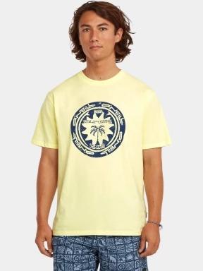 O'Neill O'Neill Musthave Graphic T-Shirt férfi rövid ujjú póló sárga színben 1