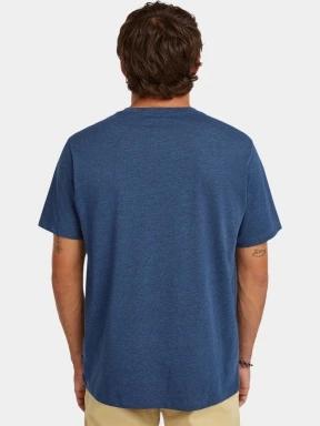 O'Neill O'Neill Melange Chest Print T-Shirt férfi rövid ujjú póló sötétkék színben 3