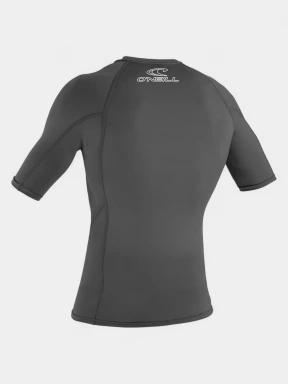 O'Neill Basic Skins S/S Rash Guard férfi rövid ujjú lycra szürke színben 3