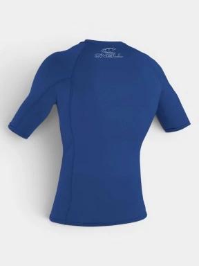 O'Neill Basic Skins S/S Rash Guard férfi rövid ujjú lycra kék színben 3