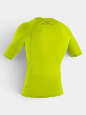 O'Neill Basic Skins S/S Rash Guard férfi rövid ujjú lycra zöld színben 3