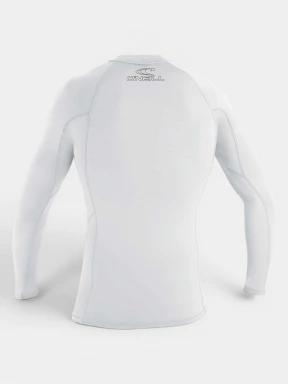 O'Neill Basic Skins L/S Rash Guard férfi hosszú ujjú lycra fehér színben 3