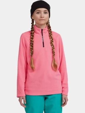 O'Neill FWC'Cruz Jack's Polartec HZ Fleece polár pulóver rózsaszín színben 1